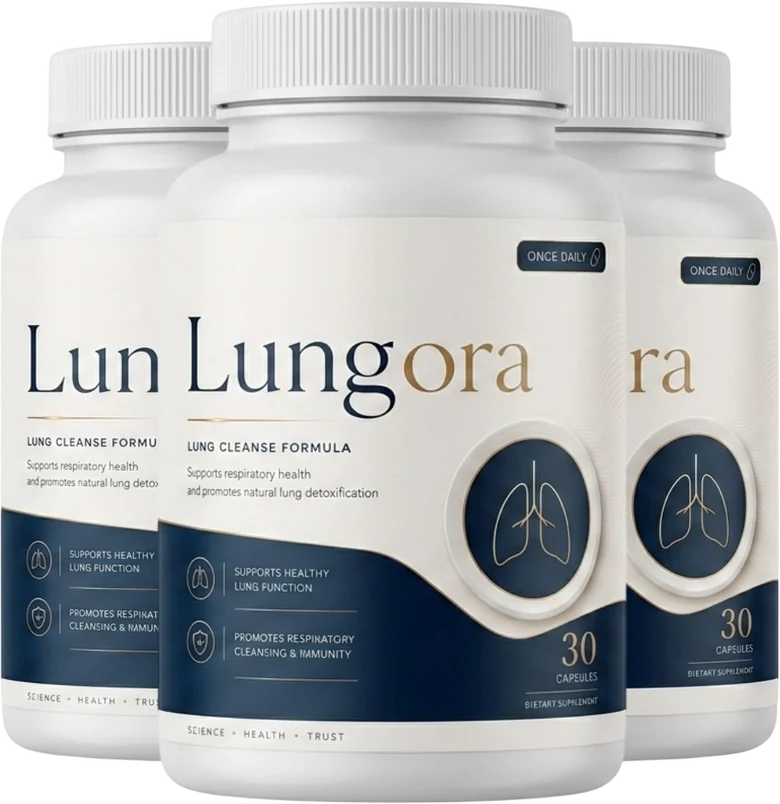 Lungora 3 Bottles package